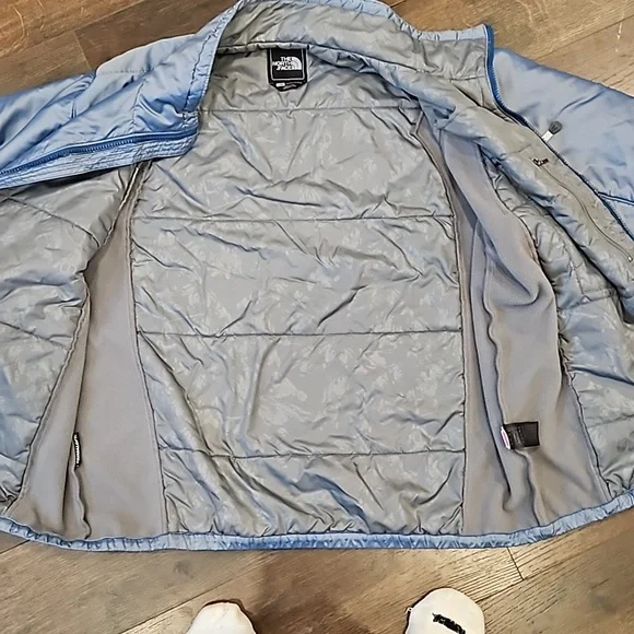 The North Face  light blue primalpft jacket - Picture 8 of 14